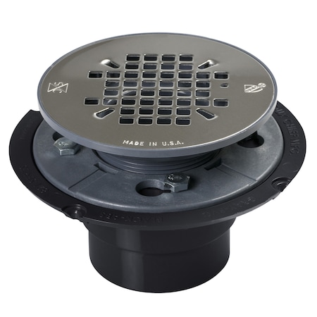 Sioux Chief Sioux Chief 2 in. D Chrome Plated ABS Shower Pan Drain 821-200A